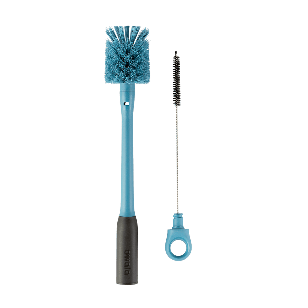 2-in-1 Bottle Brush Water Bottle 6F6CRJLOB