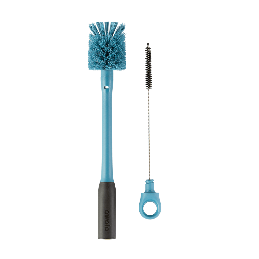 2-in-1 Bottle Brush Water Bottle 6F6CRJLOB
